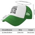 thumbnail image 6 of Western Cowboy hat Cowboy Butts Drive Me Nuts Gifts Trucker Hat Mens Trucker Hats Womens Mesh Snapback Trucker Cap, 6 of 9