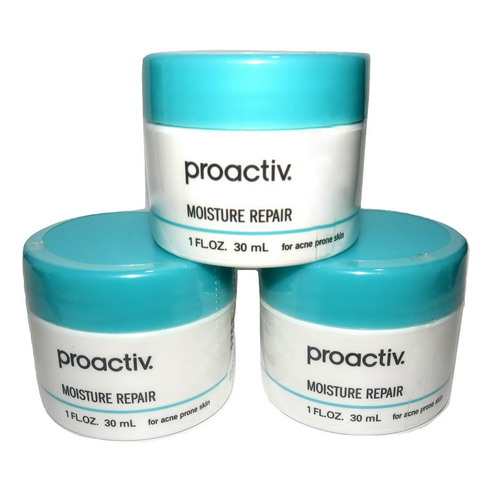 3 Proactiv Moisture Repair Moisturizers 1oz EA
