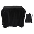 thumbnail image 1 of Uadme Cubierta para Parrilla de Coche para Comedor móvil para Exteriores, Protector Impermeable para Parrilla de protección Solar, Tela Oxford recubierta de Plata 420D, Parrilla para Barbacoa(Negro), 1 of 14