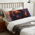 thumbnail image 4 of Fotbe Puppy Lying On A Cloud Funda para Almohada Corporal con Diseño, Funda de Microfibra Ultrasuave de 20x54 Pulgadas, Ropa de Cama Elegante, 4 of 7
