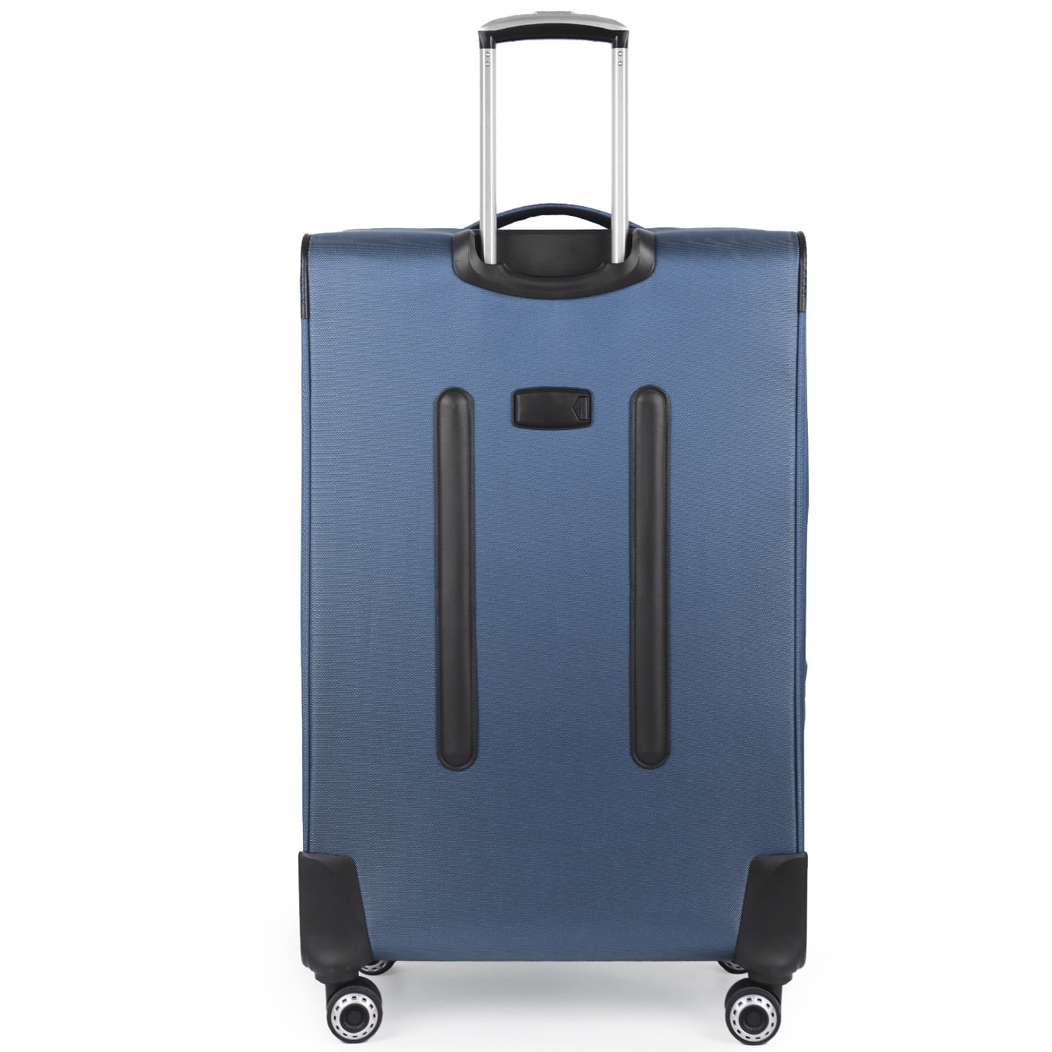 30" Softside Large Checked Luggage Lightweight Expandable Suitcase with Spinner Wheels & TSA Lock,Blue - WD1622