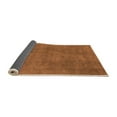 thumbnail image 2 of Ahgly Company Indoor Square Oriental Orange Industrial Area Rugs, 5' Square, 2 of 4