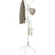 thumbnail image 1 of SONGMICS Perchero de Metal, Perchero de Pie, con 12 Ganchos y 4 Patas, Colgar Ropa, Sombrero y Bolso, Entrada, Salón, Dormitorio, Blanco, 1 of 5