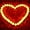 Warm White, variant on Romantic Decorations Set with 3000 Silk Rose Petals & 36 Heart-Shaped LED Tea Light Candles for Wedding, Anniversary, Valentine's Day, Romantic Night, Table Aisle Decor