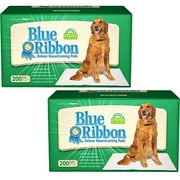 Blue Ribbon Deluxe Housetraining Pads, 200ct, pack of 2, 400ct total