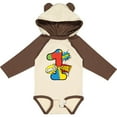 thumbnail image 3 of Inktastic 1st Birthday Superhero Boys or Girls Long Sleeve Baby Bodysuit, 3 of 5