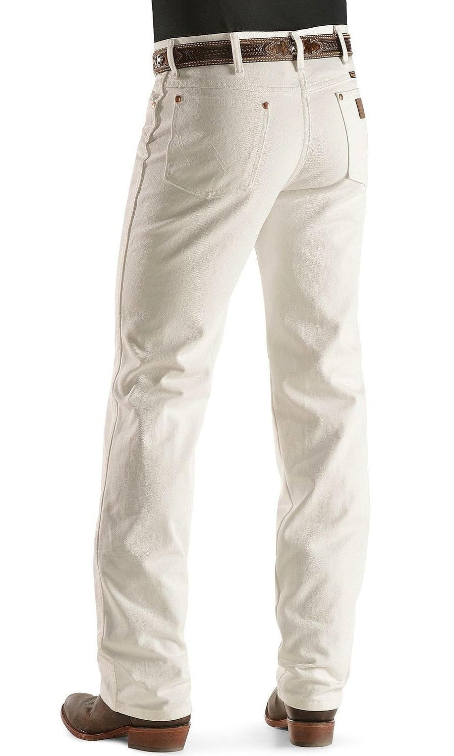 Wrangler Men's Cowboy cut Slim Fit Jean, white, 28wx32l - Walmart.com