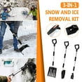 thumbnail image 2 of RYRDWP 3-In-1 Snow Multifunctional Portable Removal Kit Detachable Snow Removal Tool, 2 of 9