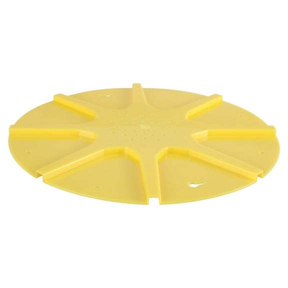 Yammee Beekeeping Round 8 Way Bee Escape Disc Beehive Door Gate Eight Ways Run Fly Exit Bee Escape Disc Beekeeping Durable Gift