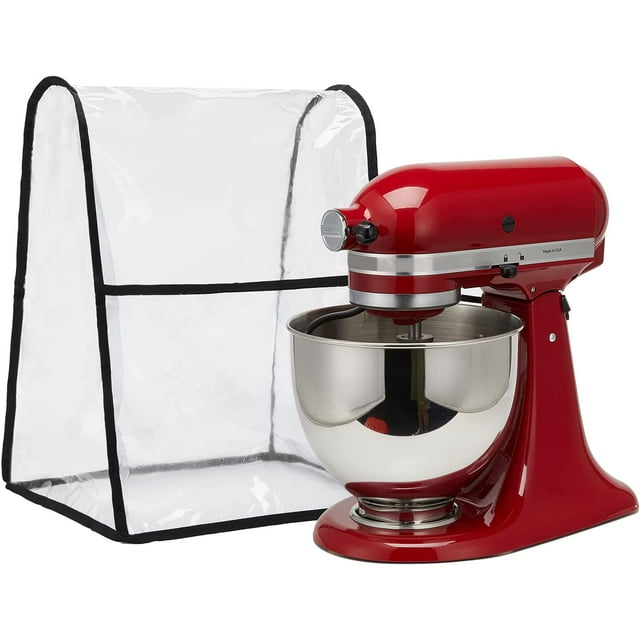 Zshan Couvercle de Mixeur de Cuisine, Couvercle de Mixeur KitchenAid Compatible avec Mixeurs KitchenAid Hamilton, Accessoires de Mixeur Compatible avec Tous les Modèles de 5-8 Pintes Compatible avec Tête Inclinable et Levage de Bol. Cl