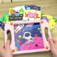 thumbnail image 3 of Pink Balanced Palm Maze Game For Children Bead Maze Toy Educational Handheld Board Coordination Training, 3 of 4