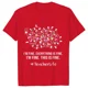 thumbnail image 4 of Estoy bien, todo está bien, ropa de mujer, luces navideñas, moda informal, ropa femenina, camisetas de manga corta, camisetas para mujer, 4 of 5