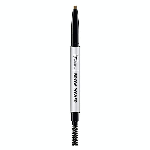 IT Cosmetics Brow Power Eyebrow Pencil, Universal Blonde - Long-Lasting, Budge-Proof Formula - With Biotin - For Platinum to Dark Blonde Hair Colors - 0.0056 oz