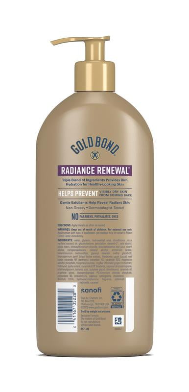Gold Bond Ultimate Radiance Renewal Hydrating Lotion Bonus Pack, 16.8 Oz.