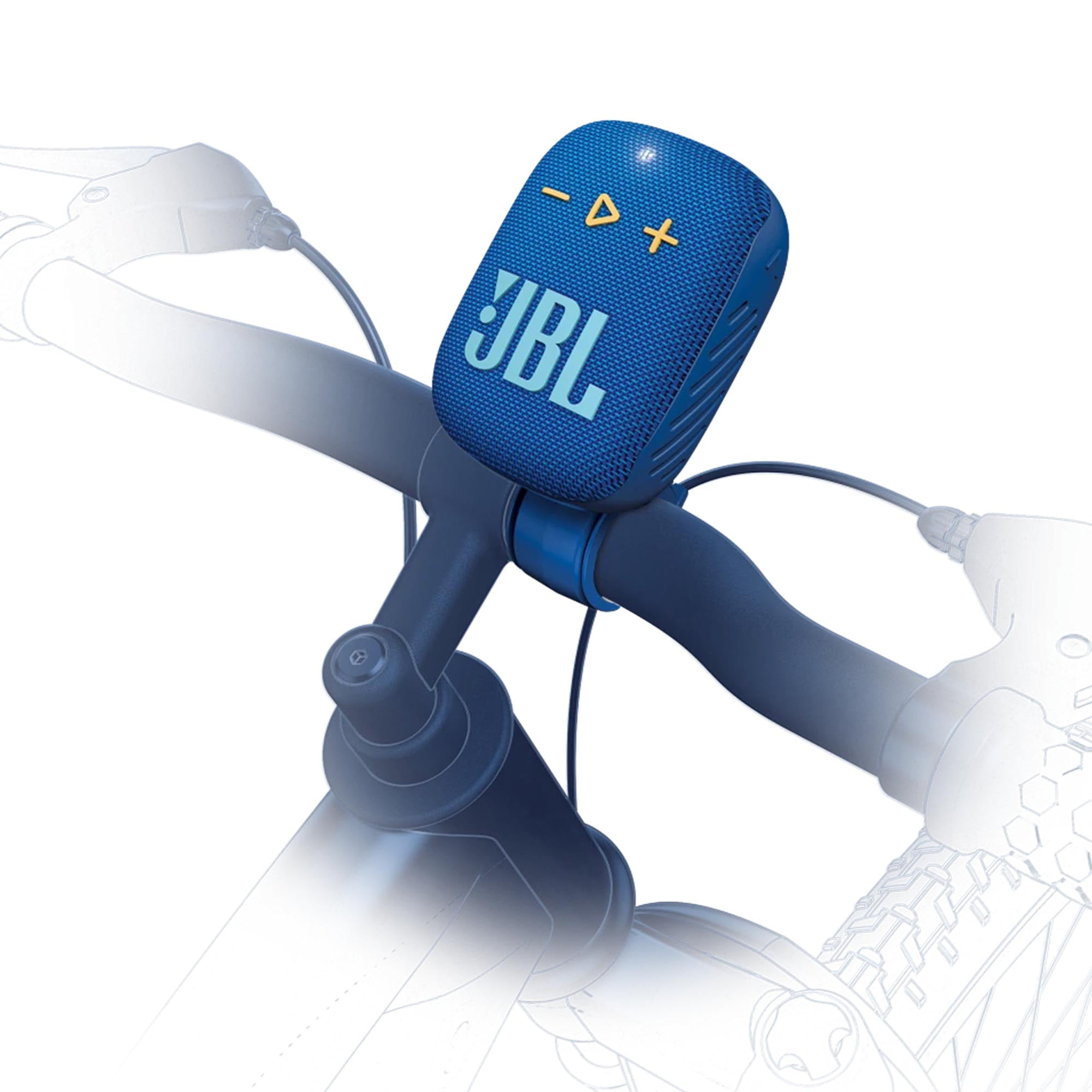 JBL Wind3SBLU "Slim" Handlebar Bluetooth Speaker - BLUE
