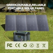 ALLPOWERS 400W 30.5V 13.11A Foldable Solar Panel Kit, Portable Solar Generator Charger with MC-4 Output, IP67 Waterproof for Outdoor Camping, RV, Power Station, Home Use