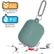 thumbnail image 5 of Funda para AirPods 3 R-fun de silicona verde pino con llavero, 5 of 9