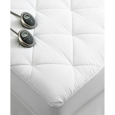 Sunbeam Premium Luxury Quilted Electric Heated Mattress ...