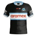 thumbnail image 3 of 2024 Cronulla Sharks Home Rugby Jersey black hats size S--5XL (Custom name and number ), 3 of 7