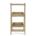 thumbnail image 3 of Cheungs Home Collection 2 Tier Wood Folding Shelf, 3 of 4