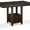 Dark Brown, variant on Signature Design by Ashley Casual Haddigan Counter Height Dining Extension Table Dark Brown