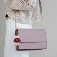 thumbnail image 2 of Unique Bargains 1 Pc Handbag Charm Cute Beaded Chain Handbag Accessories Beige, 2 of 6
