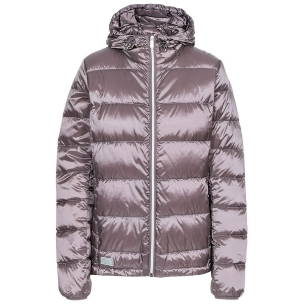 Trespass - Chaqueta Acolchada de Plumón Bernadette para Mujer (Dusty Jaspeado) Trespass UTTP4186_dustyheather