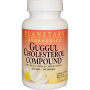 Guggul Cholesterol Compound, 375 mg, 90 Tablets, Planetary Herbals