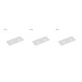 thumbnail image 4 of Moyic Ganchos de baño Recableght, perchero de pared autoadhesivo, estante sin rastro de plástico para estante de cocina, estante de Type3 NO3, 4 of 6