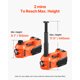 thumbnail image 3 of VEVOR Gato electrico para coche de 5 toneladas/11 000 libras Kit de gato con llave de impacto electrica, 3 of 9