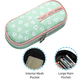 thumbnail image 3 of Estuche para bolígrafos de gran capacidad, bolsa para bolígrafos con cremalleras dobles, bolsa de papelería de oficina con compartimentos, color verde, 3 of 5