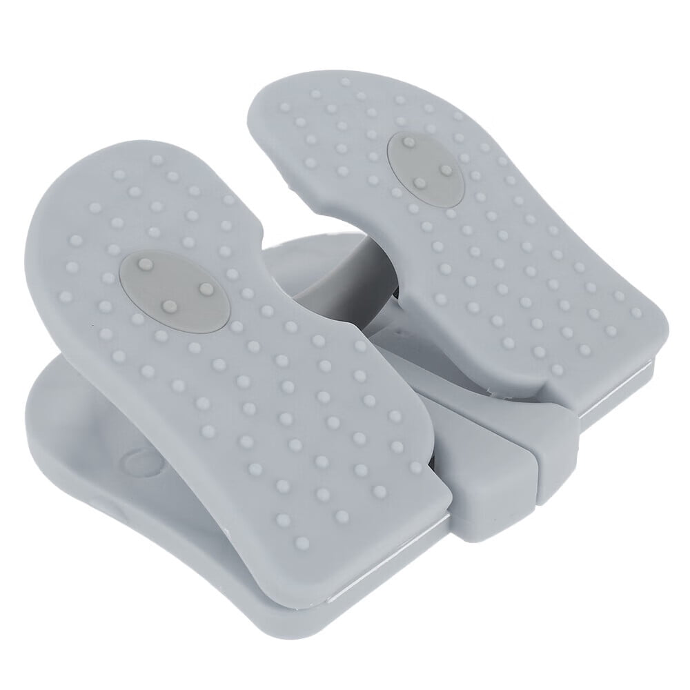 Gray Exerciser Pedal Under Desk Mini Stepper Relieves Varicose Veins