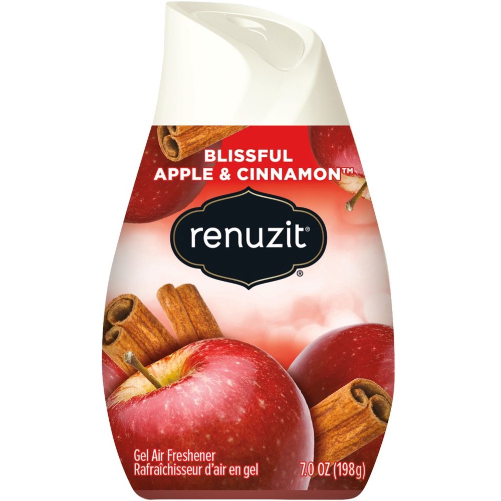 Renuzit Fresh Picked Collection Gel Air Freshener, Apple and Cinnamon 7