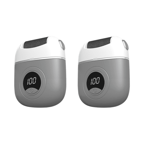 2 Piezas de Amoladora de Pies Eléctrica, Herramienta Portátil para el Cuidado de los Pies para Eliminar Callos en el Hogar