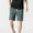 Green, variant on BLTIBY Mens Casual Shorts Summer Solid Color Elastic Waist Drawstring Beach Loose Shorts Lightweight Fashion Short Pants with Pocket Black XXL