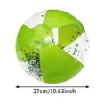 thumbnail image 3 of PVC Inflatable Beach Ball Colorful Marbled Pattern, Outdoor Pool Party Summer Toy, Easy Inflate Deflate Sturdy Waterproof Beach Ball, 3 of 7