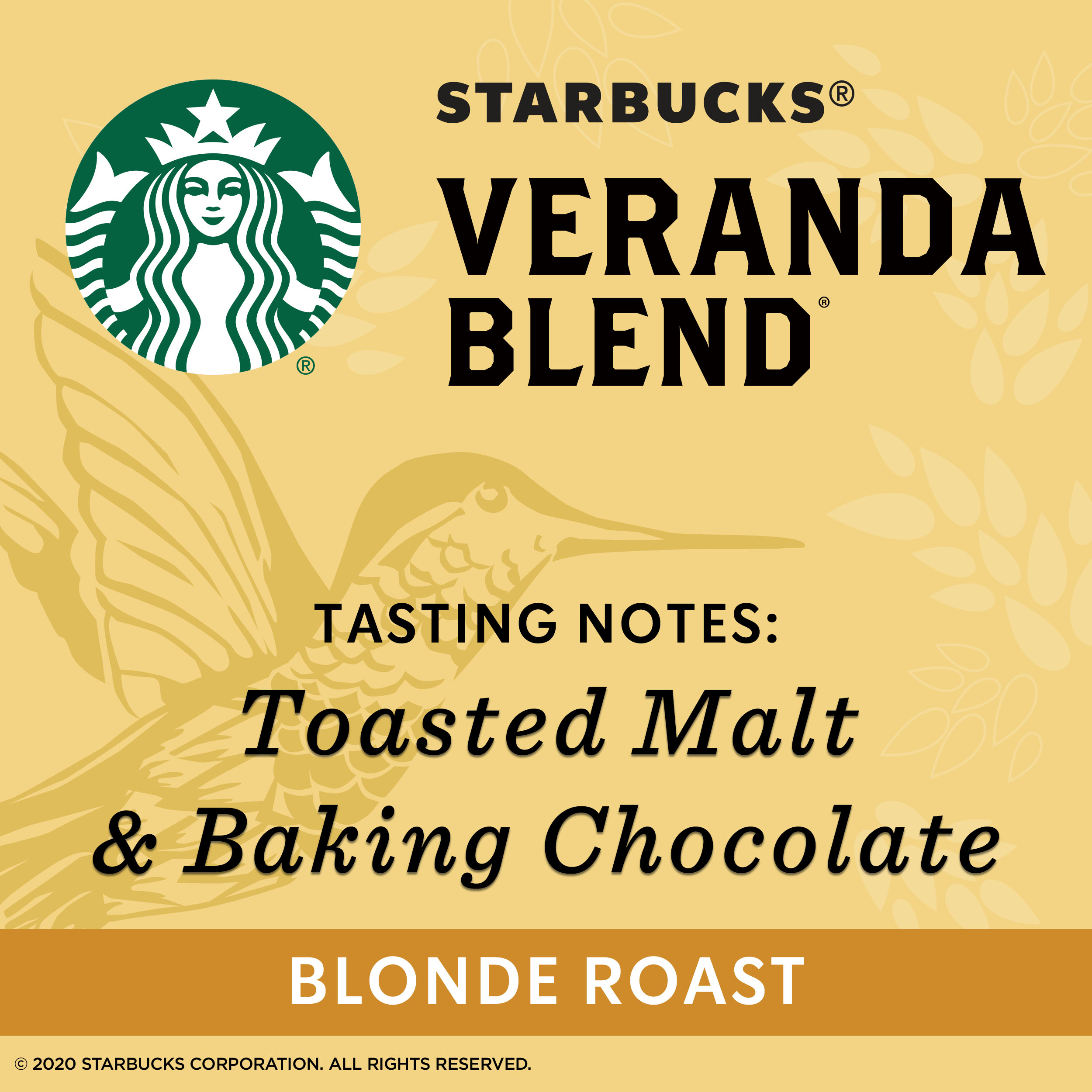 Starbucks Veranda Blend Blonde Medium Roast Whole Bean Coffee, 20 Oz, Bag - image 4 of 6