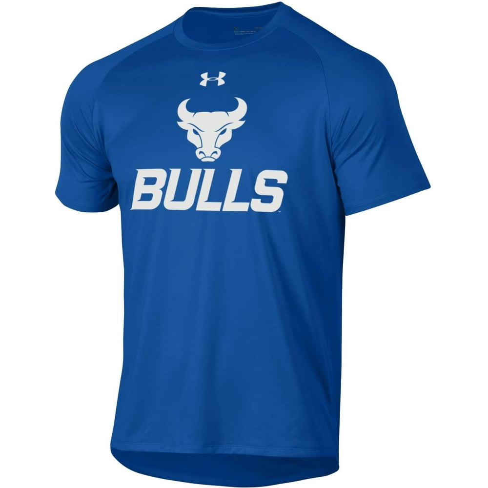 Under Armour - Under Armour Men's Buffalo Bulls Blue Tech Performance T ...