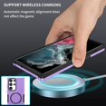 thumbnail image 3 of Magnetic Phone Case for Samsung Galaxy S23 Ultra Compatible for Magsafe, Military-Grade Shockproof Protective Case with Built-in Magnet Circle for Samsung Galaxy S23 Ultra, MS Purple, 3 of 18