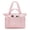 Pink, variant on Women Elegant Waterproof TPU Polyester Tote Handbag, Large Capacity 15.6 Inch Laptop Compartment Commuter Bag for Work School Travel, Pink