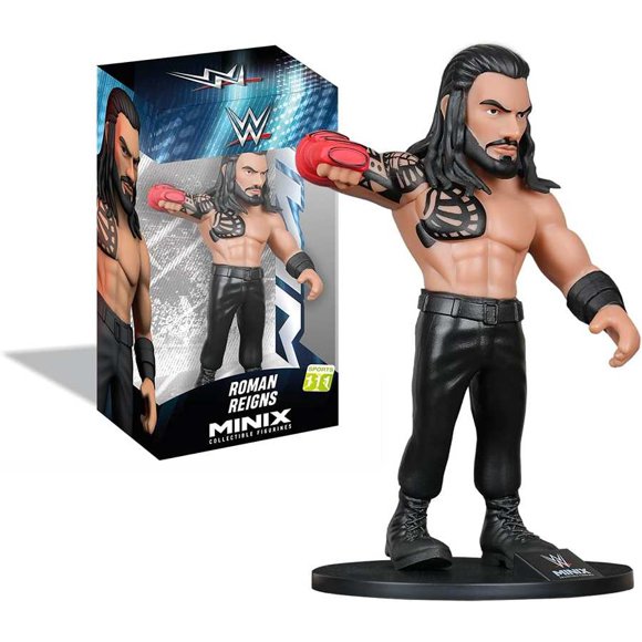 Minix Sports WWE Lutte Roman Reigns Figurine en Vinyle de Collection 4,75 Pouces No 111