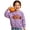 Purple, variant on Weebloom Thanksgiving Crew Neck Sweatshirts Kids Pumpkin Pullover Fall Winter Tops Boy Girl Holiday Sweatshirts Pink
