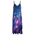 thumbnail image 4 of Abstract 3D Futuristic Geometric Plaid Design Sleeveless Dress Woman Fashion Long Dresses Women's Summer Suit Dress 2025, 4 of 7