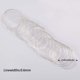 thumbnail image 3 of Alambre de plata con memoria de 500 bucles para abalorios, pulseras y brazaletes, ideal para la creación de bisutería DIY (calibre 23, 0,6 mm)., 3 of 9