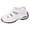 White, variant on Platform Gladiator Sandals for Women Arch Support Walking Shoes Antislip Closed Toe Caged Low Wedge Sneakers White Size 8.5
