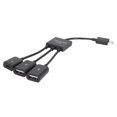 thumbnail image 4 of adaptador Dual Micro USB 2.0 Host OTG Hub Adapter para Samsung 3in1 Cab JShteea Nuevo, 4 of 6