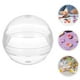 thumbnail image 4 of 50 cápsulas redondas de 28 mm para máquinas expendedoras, en envase transparente vacío. Ideales para premios sorpresa en fiestas., 4 of 8