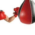 thumbnail image 2 of Sport Fitness MMA Boxing Punching Ball Speed Training Bag Leather Pear F6X2 V5V2, 2 of 9