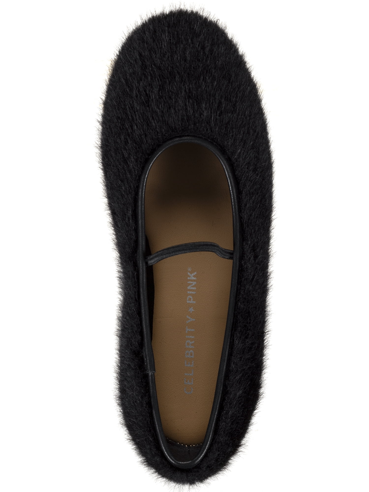 Celebrity Pink's Womens Kelsie Plush Ballet Flat