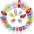 thumbnail image 1 of 50 Pcs Sewing Clips Sewing Clips Sewing Clips Plastic Sewing Clips Multicolor Plastic Sewing Clips Sewing Binding Clips Multipurpose Sewing, 1 of 5